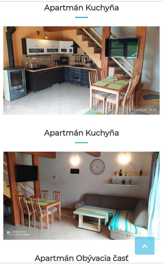 Apartman Sisi Hrabušice Eksteriør bilde